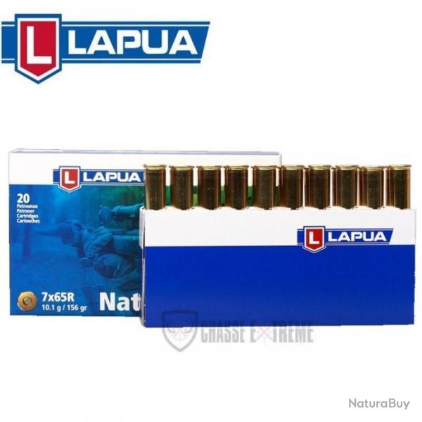 20 Munitions LAPUA Naturalis Solid Cal 7x65r -156gr