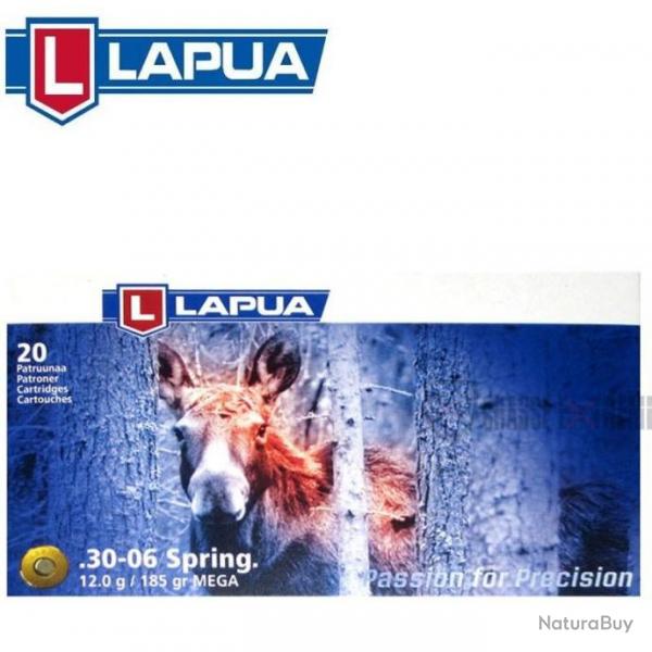 20 Munitions LAPUA Mega 185Gr Cal 30-06