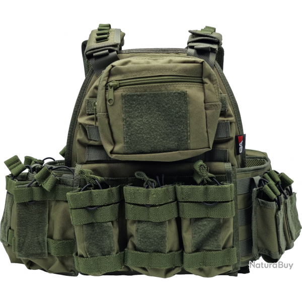 Gilet tactique lourd Molle (604269) Olive Swiss Arms