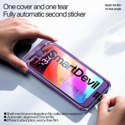 2 Ecran Protecteur Verre + Gabarit Pose pour iPhone, Smartphone: iPhone 15 Pro