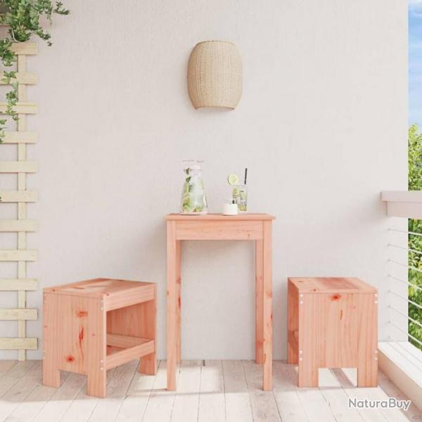 Tabourets de jardin 2 pcs 40x36x45 cm bois massif Douglas