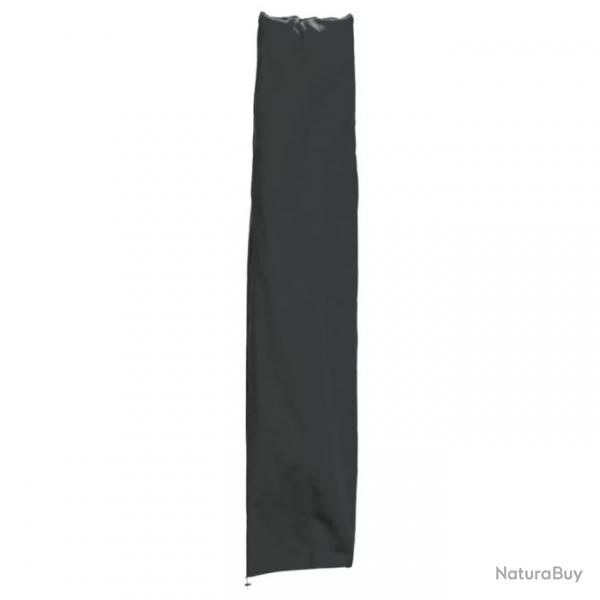 Housse de parapluie de jardin noir 136x25/23,5 cm oxford 420D