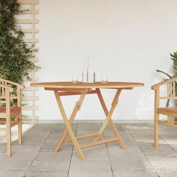 Table pliable de jardin  120x75 cm bois massif de teck