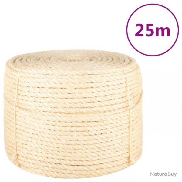 Corde 100 % sisal 10 mm 25 m