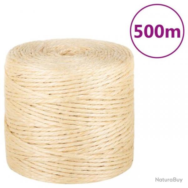 Corde 100 % sisal 4 mm 500 m