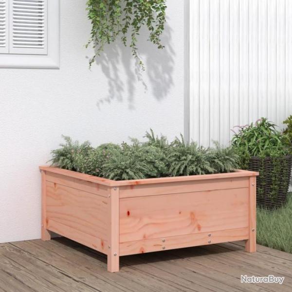 Jardinire 82,5x82,5x39 cm bois massif douglas