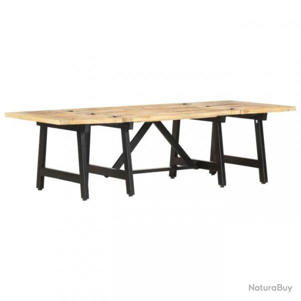 Table basse extensible 160x70x45 cm Bois de manguier massif