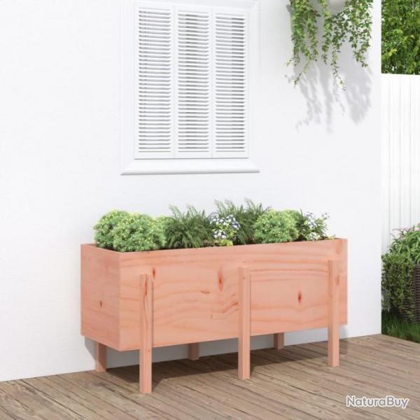 Lit surlev de jardin 121x50x57 cm bois Douglas massif