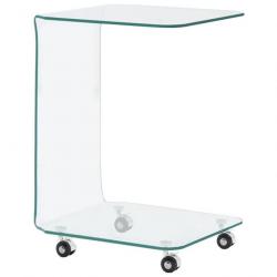 Table basse 45 x 40 x 63 cm Verre trempé