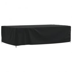 Housse de salon de jardin noir 315x180x74 cm oxford 420D