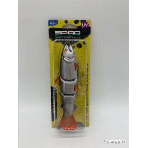 Leurre dur de pche Spro swimbait uv 6" Colori roach