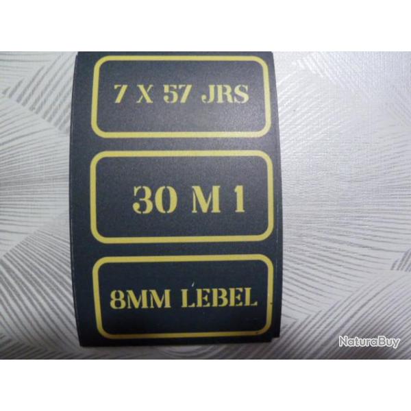 magnet pour caisse a munition - signaltique- 8mm Lebel