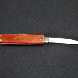 Couteau de poche  / Canif prototype élaboré a Thiers china  chasse garanti 222   (1)