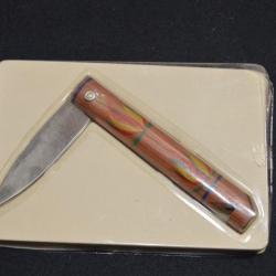 Couteau de poche en boite  / Canif /  kanif siflet prototype élaboré Thiers china garanti 222   (1)