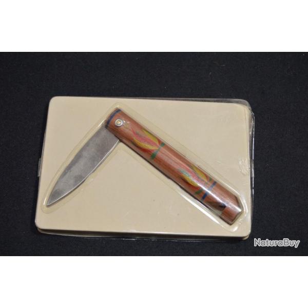 Couteau de poche en boite  / Canif /  kanif siflet prototype labor Thiers china garanti 222   (1)
