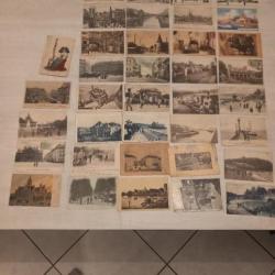 Lot de carte postale ancienne