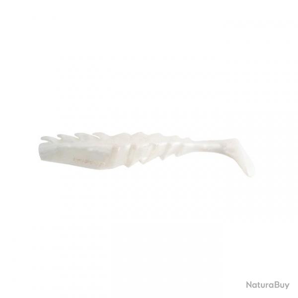 Leurre Souple Berkley Gulp Nemesis Prawn Paddle Tail 10cm Pearl White 10cm Par 4