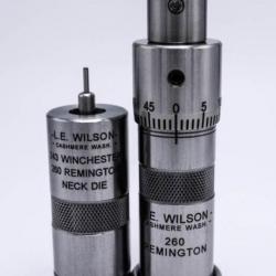 jeux d'outils 308w Le wilson neck kit recalibreur bushing+ siegeur micrometrique