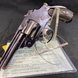 smith and wesson hamerless third model 38 sw