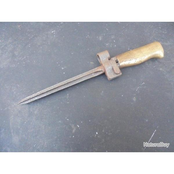 Couteau de Nettoyeur de Tranches baionette modifie WW1