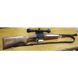 carabine Kipplauf Baikal, cal 222 remington, canon 60cm, lunette  3-9x40 super etat