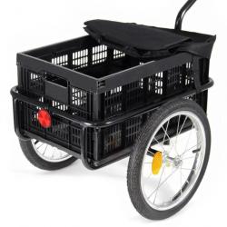 ACTI-Remorque pour vélo 50kg max. Chariot Transport jardi63115