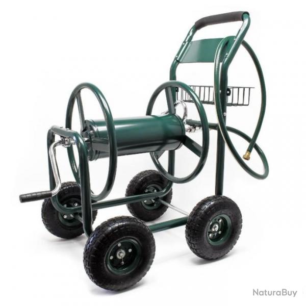 ++Chariot dvidoir pour Tuyau d'arrosage Jardin Enrouleur Mobile jardi61595