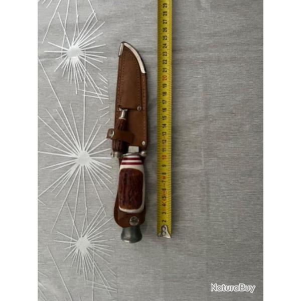 Couteau de chasse et sa miniature