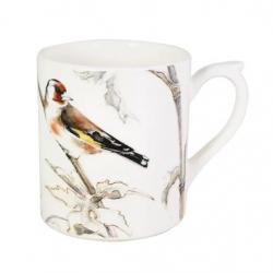 MUG CHARDONNERET "OISEAUX DE LA FORÊT" FAÏENCERIE DE GIEN