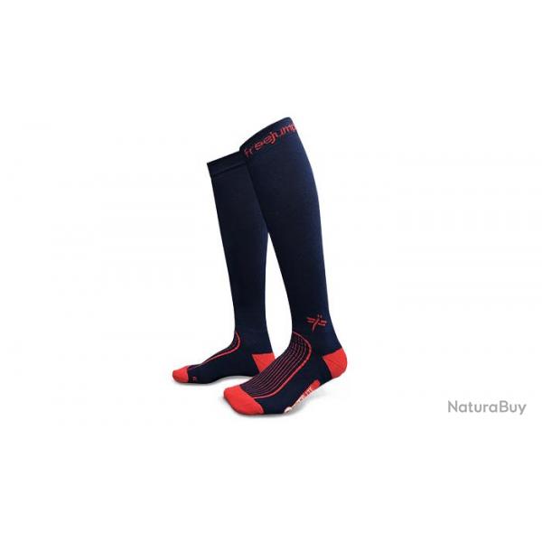 Chaussettes techniques Winter Freejump 39-42 Marine / Rouge