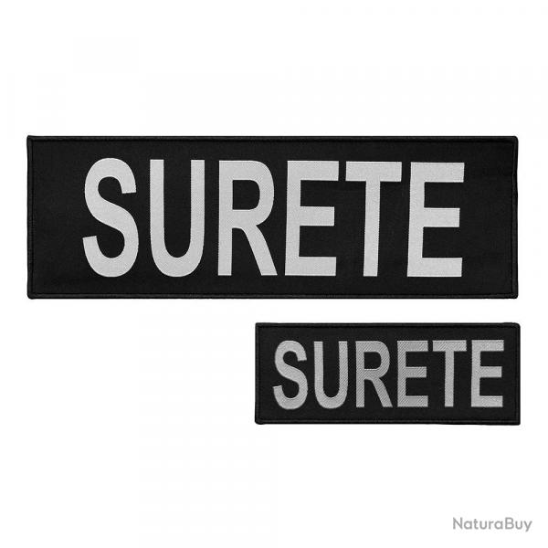 Lot de dossard et poche poitrine SURETE