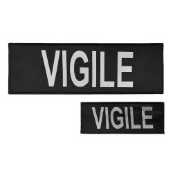 Lot de dossard et poche poitrine VIGILE