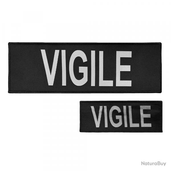 Lot de dossard et poche poitrine VIGILE