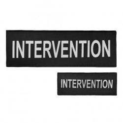 Lot de dossard et poche poitrine INTERVENTION