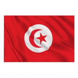 Drapeau Tunisie 1m x 1m50