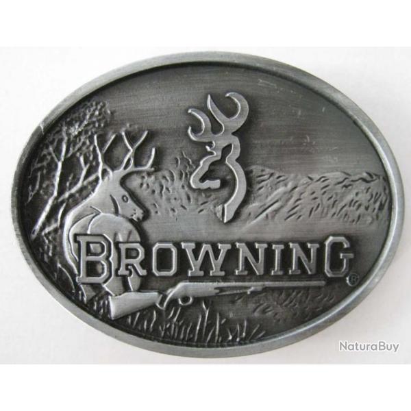 BOUCLE DE CEINTURE BROWNING - CHASSE - Ref.03a
