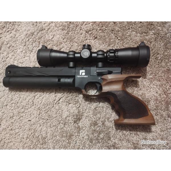 Pistolet pcp Reximex rpa + lunette UTG 2-7x32 Handgun