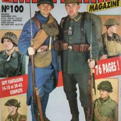 Militaria magazine 100 épuisé éditeur la 10e di et ses insignes, usmc 1937-1945,