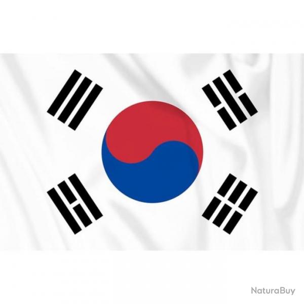 Drapeau Coree du Sud 1m x 1m50