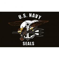 Drapeau Navy seals 1m x 1m50
