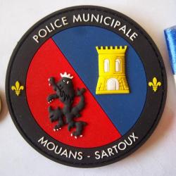 écusson collection municipale Mouans-Sartoux Alpes-Maritimes