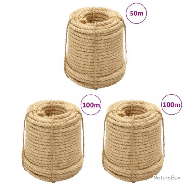 Cordes en sisal 3 pcs 14 mm