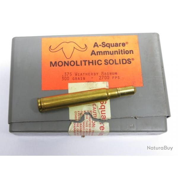 375 Weatherby A-Square  MONOLITHIC SOLIDS