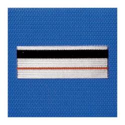 Grade velcro tissu 5x5 chef de Police