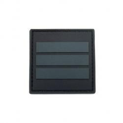 Grade velcro 5x5 basse visibilité - chef de service classe exceptionnelle
