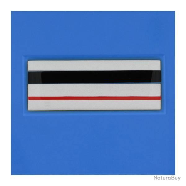 Grade velcro 5x5 plastifie relief chef de Police