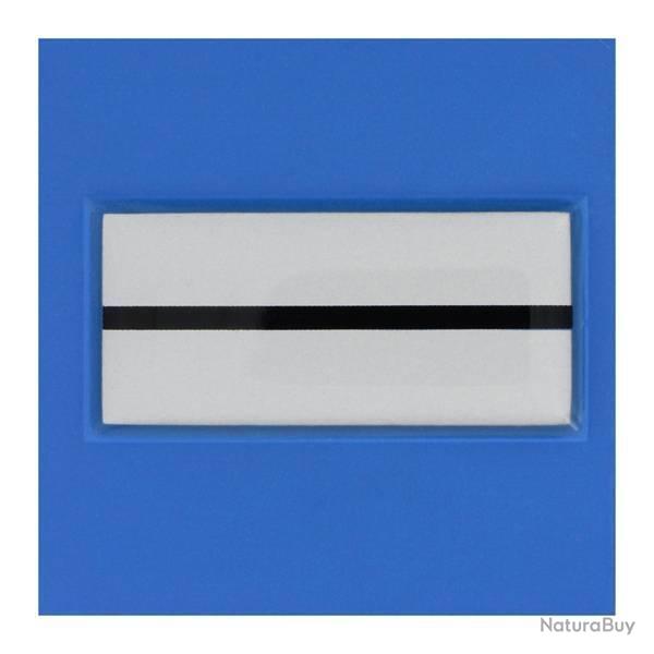 Grade velcro 5x5 plastifie relief chef de service 2 eme classe