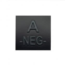 Grade velcro 5x5 basse visibilité - groupe sanguin A-