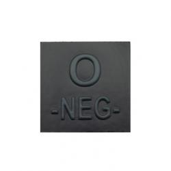 Grade velcro 5x5 basse visibilité - groupe sanguin O-