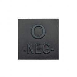 Grade velcro 5x5 basse visibilité - groupe sanguin O-